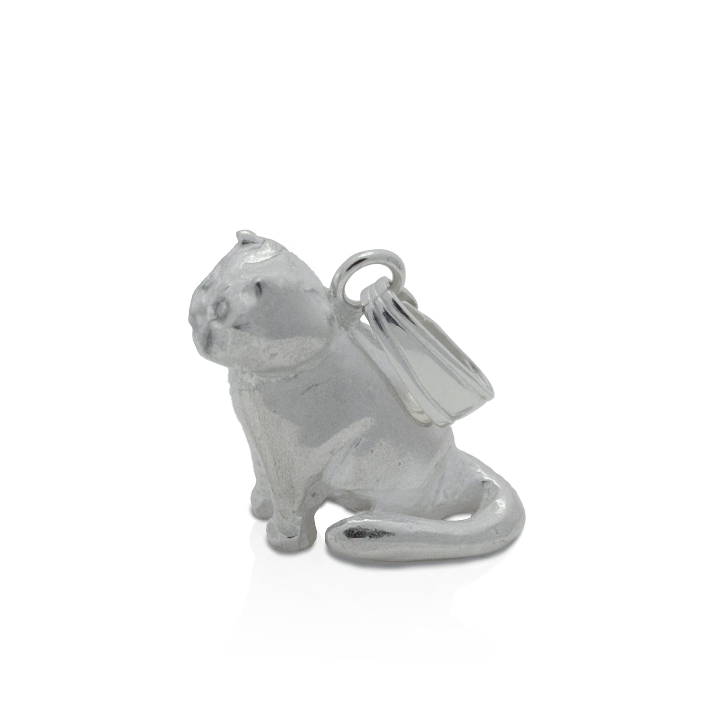 Hanger kat (Britse korthaar) - zittend