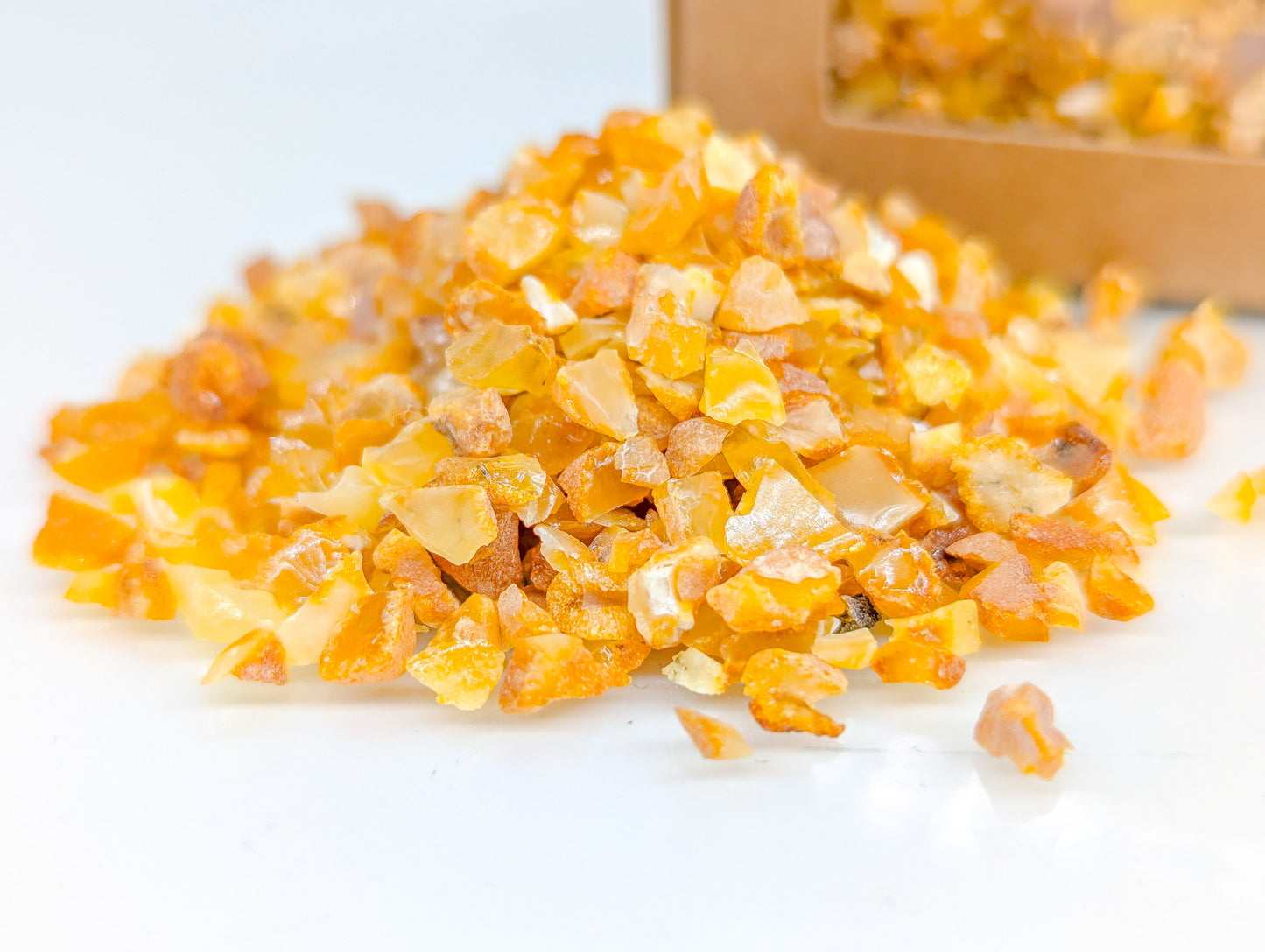 Barnsteen ruw - 79 gram