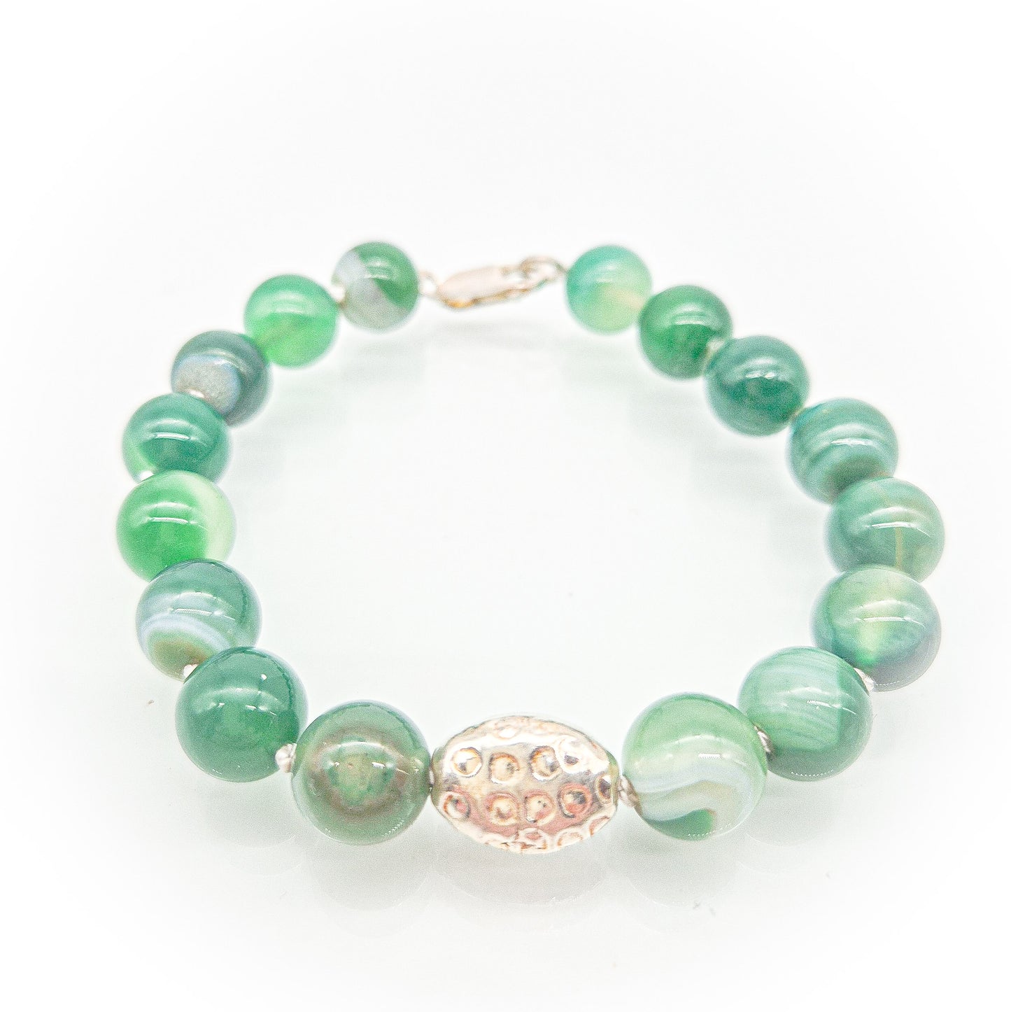 Agaat armband - groen