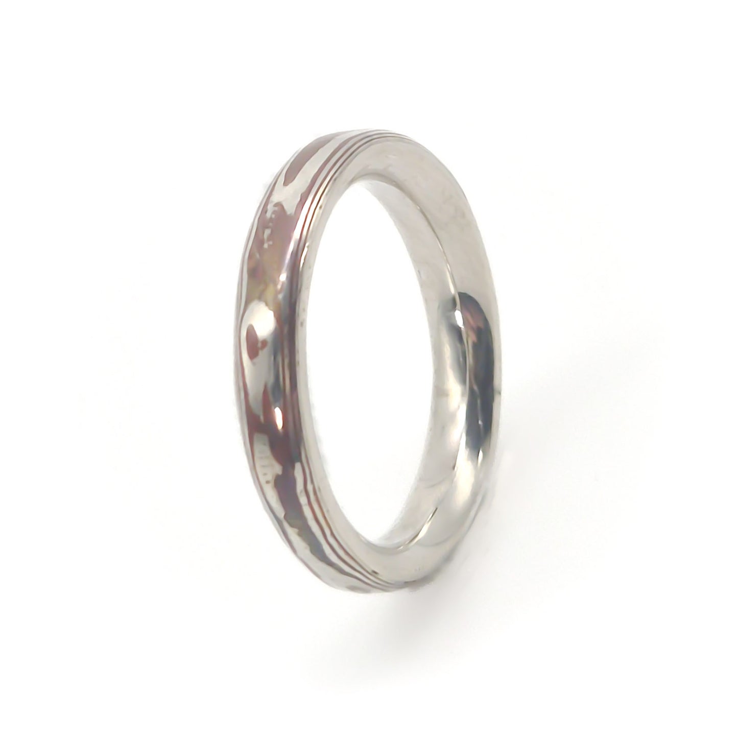 Mokume-gane - koper/zilver