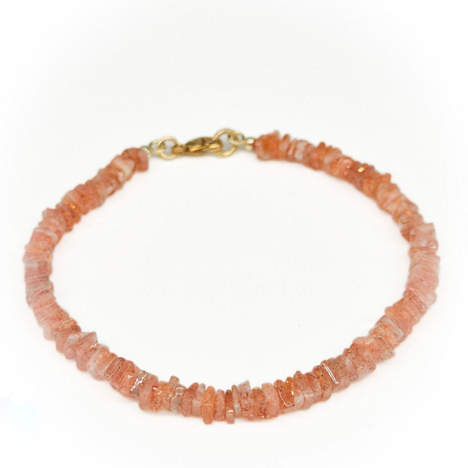 Helioliet/zonnesteen armband