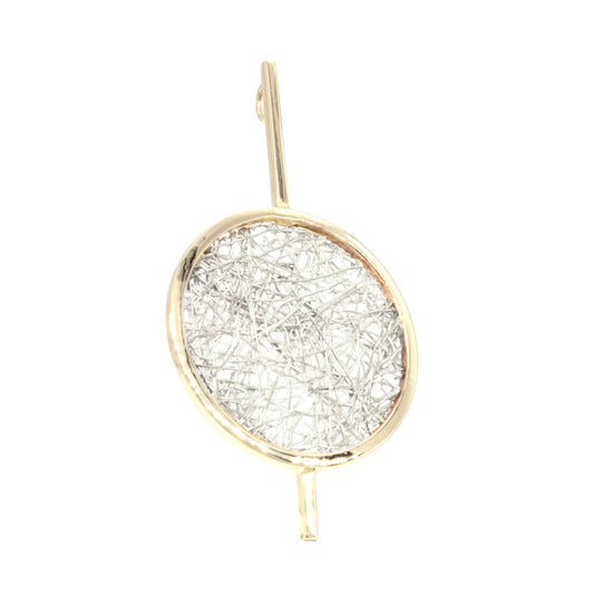 Hanger Connection (9 karaat goudkleurig/ zilver (925dz)