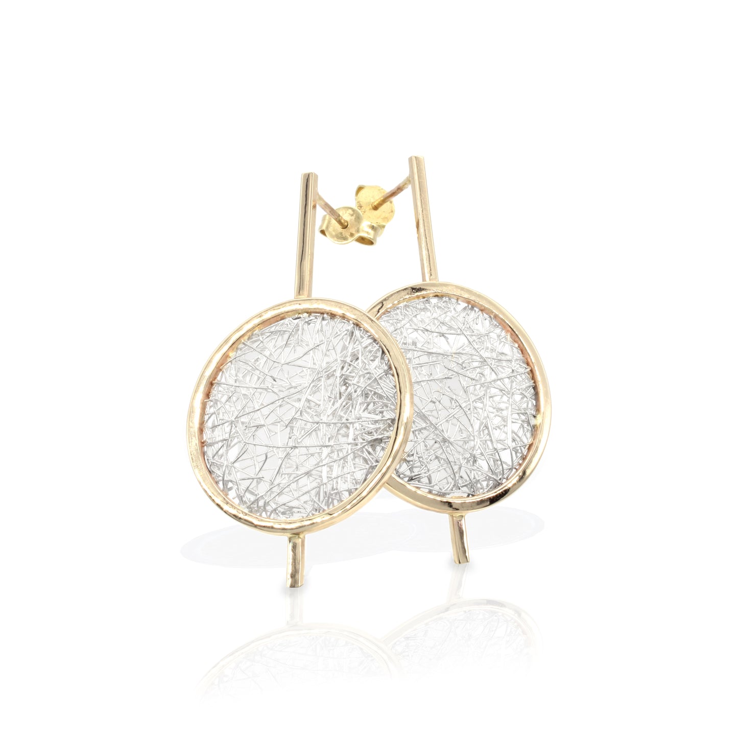 Oorbellen Connection (9ct goudkleurig/ zilver (925dz)