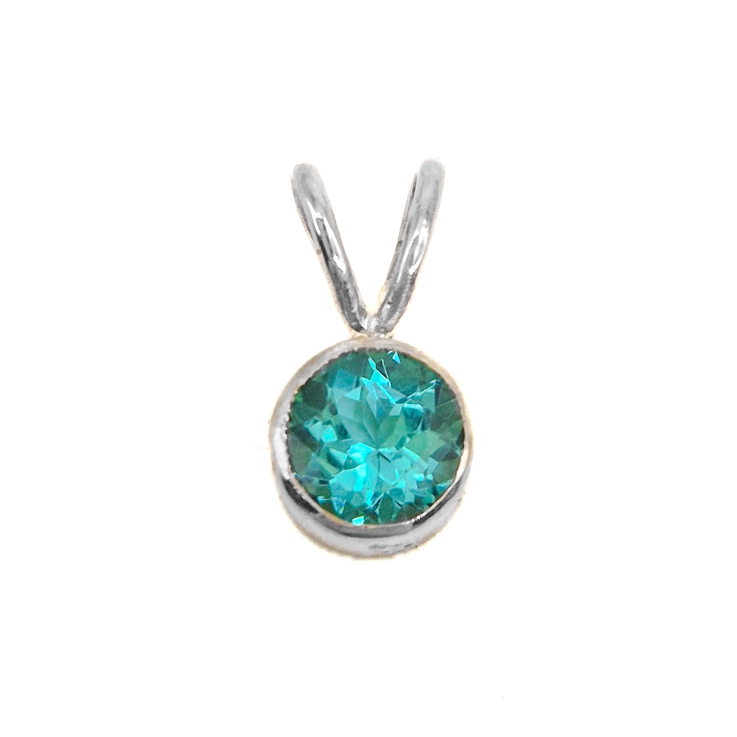 Paraiba toermalijn hanger "bunny"