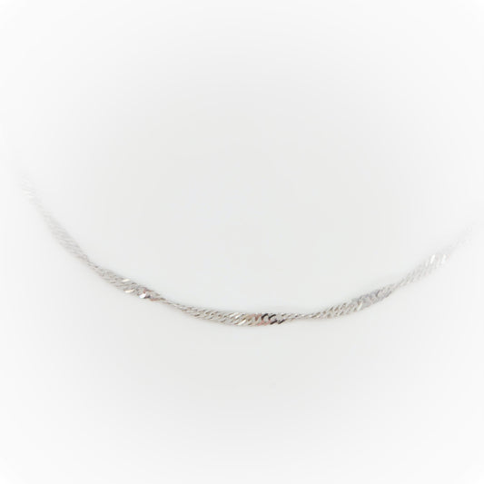 Gourmette collier - getordeerd