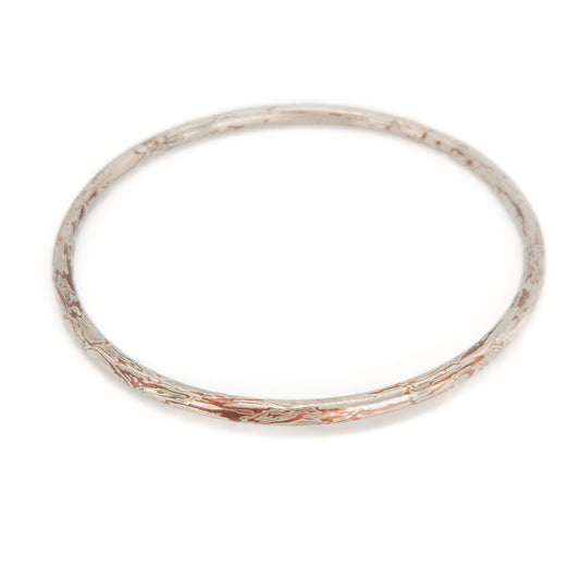 slavenband mokume-gane - Sterling zilver/koper