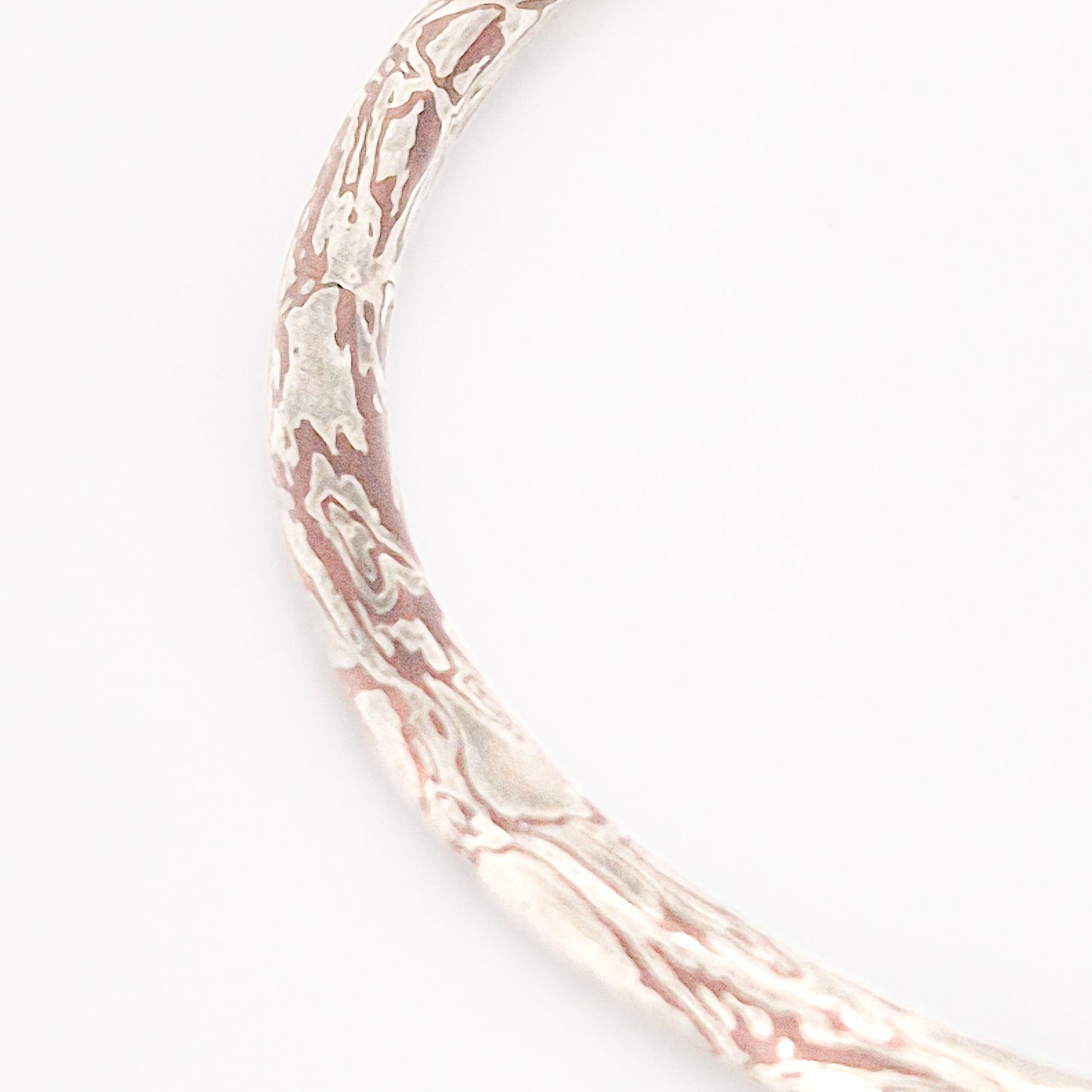 slavenband mokume-gane - Sterling zilver/koper