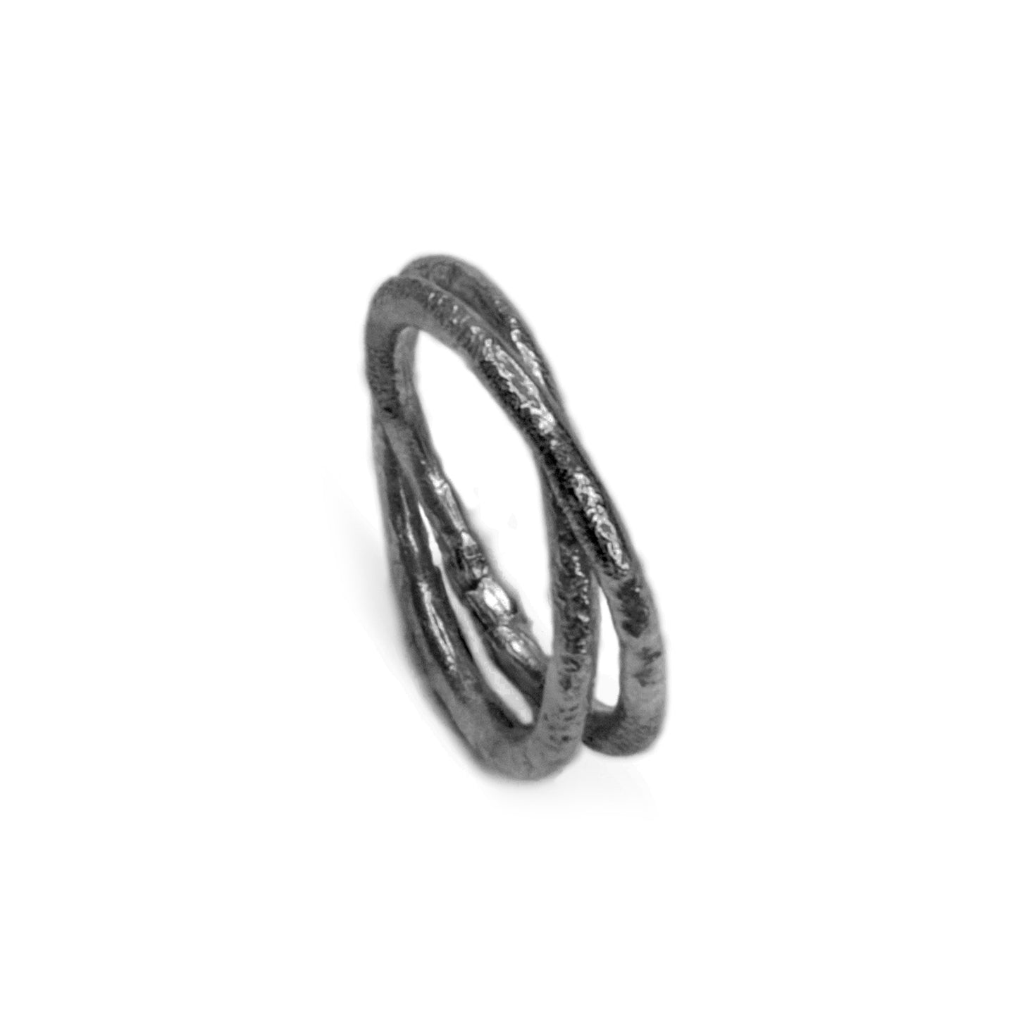 Zilveren ringen Twist