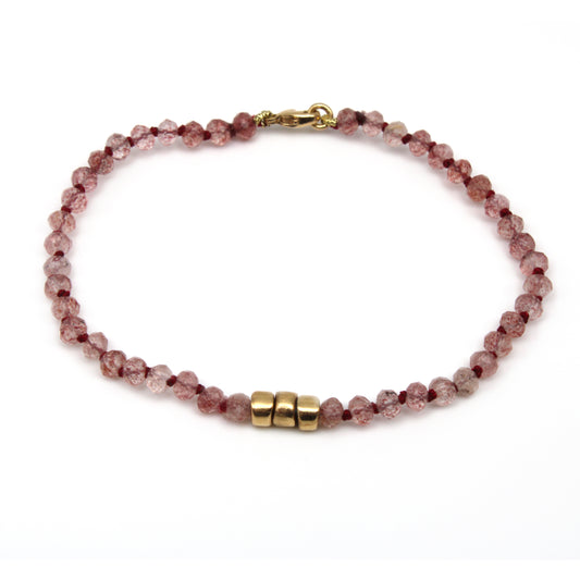 Hematietkwarts armband