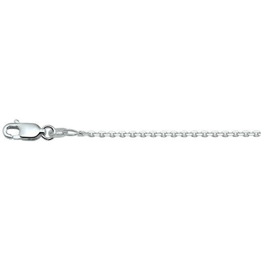Anker collier zilver
