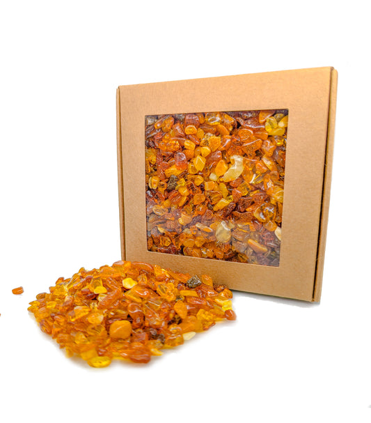 Barnsteen getrommeld - 200 gram