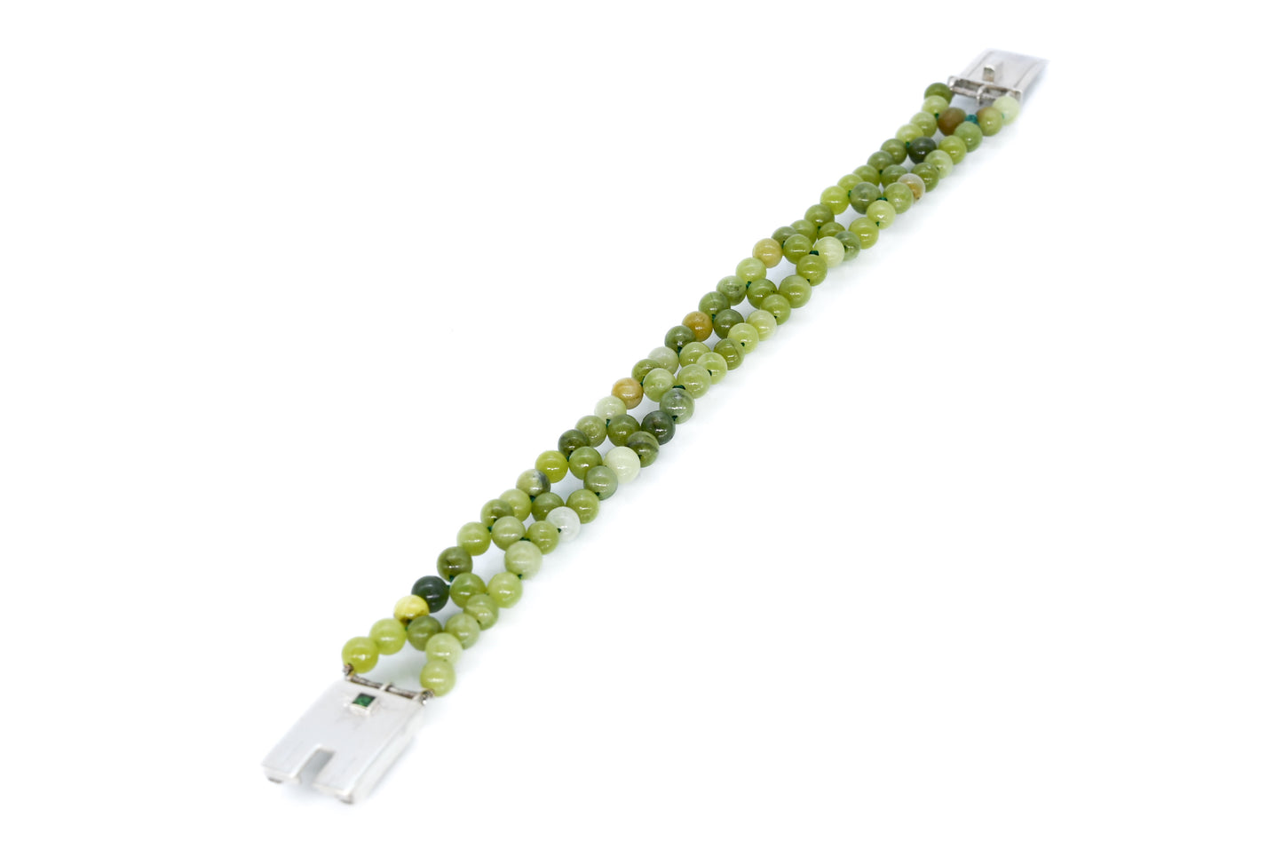 Groene onyx armband