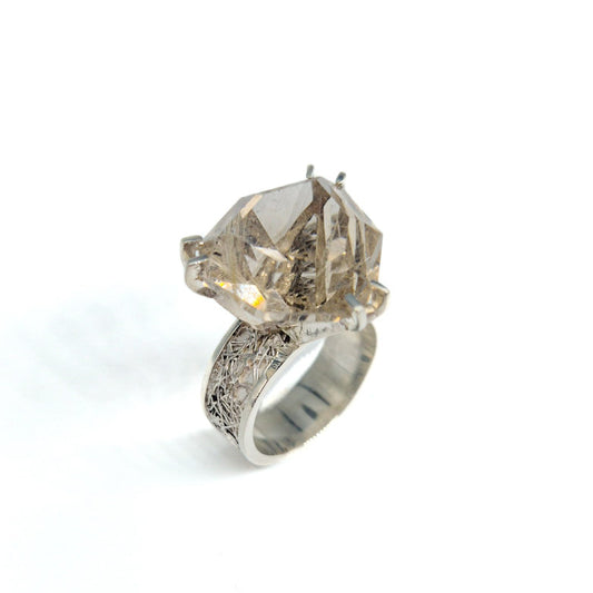 Statement ring - rutielkwarts