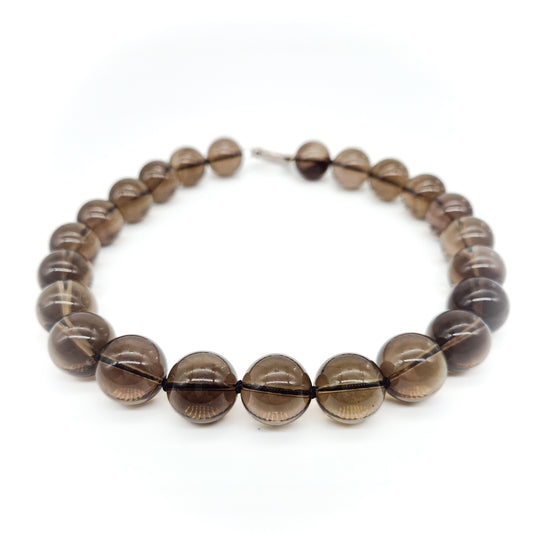 Rookkwarts collier